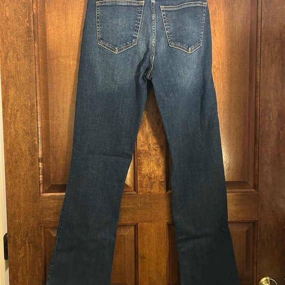 GAP Women's Flare Jeans in Blue - Picture 2 of 5